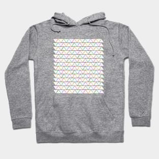 Triangle punpun pattern Hoodie